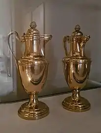 Deux aiguières de Sainte-Cène.