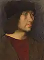 Portait d'homme (1493, musée du Louvre).
