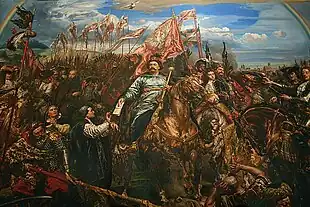 Victoire de Jean III Sobieski à Vienne 1683.