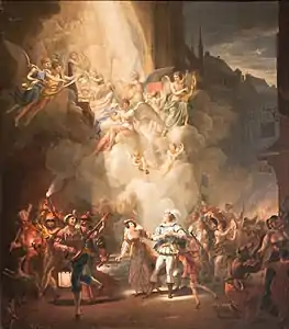 La Conversion de Henri de Joyeuse (vers 1819),Meaux, musée Bossuet