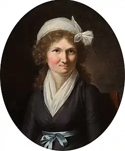 Portrait de femme sous le Directoire, vers 1795