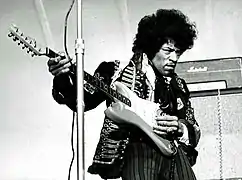 Jimi Hendrix en 1967