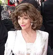 Joan Collins dans les rôles d'Evie Gallant et Bubbles McGee