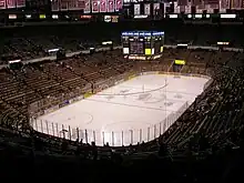 Intérieur du Joe Louis Arena