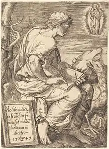 Saint Jean l'évangéliste, 1549 (National Gallery of Art, Washington, D. C.).