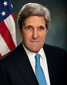 John Kerry 2016, 2014, 2004.