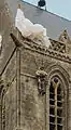 Mannequin de John Steele, de la 82e division aéroportée sur le clocher de l'église de Sainte-Mère-Église