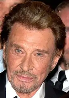 Johnny Hallyday.