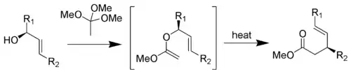 The Johnson-Claisen rearrangement