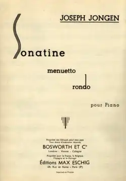 Page de titre imprimée sur papier fin