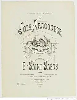 Couverture de partition