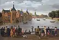 La Binnenhof vers 1625.