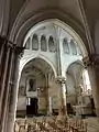 Collatéral sud, vue par la 1re&nbsp;grande arcade.