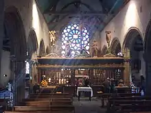 Le jubé (ou le chancel) du XVIe&nbsp;siècle