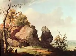 Judge's Cave, West Rock, New Haven, vers 1856, New Haven Museum and Historical Society&nbsp;(en)