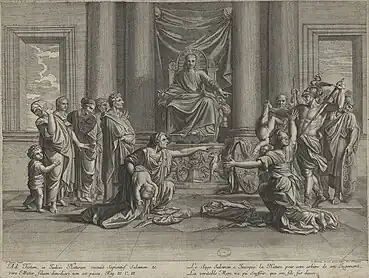 Gravure par Guillaume Chasteau, 1680.