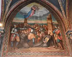 Martyre du Bienheureux Ignace d'Azévédo et ses 39 compagnons (1868), Paris, église Saint-Ignace.