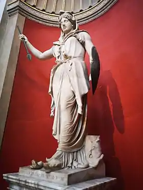 Statue de Juno Sospita, IIe siècle après J.C., Musées du Vatican