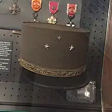 Képi de général de division.