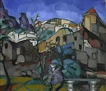 Paysage de Capri (1922-1923).