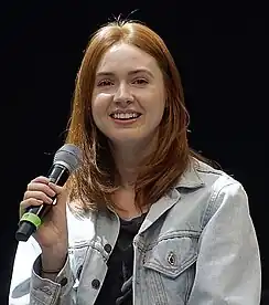 Karen Gillan dans le rôle de Nébula.