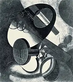 Composition héliographique (XXIX), 1936-1937, Muzeum Sztuki w Łodzi&nbsp;(pl).