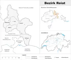 Localisation de District de Reiat