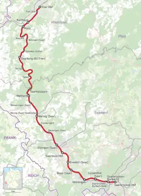 Image illustrative de l’article Ligne 3230 (DB Netz)