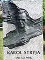 sculpture représentant Karol Stryja