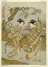 Katsukawa Shunshō, Svenska (vers 1771)