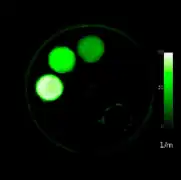 Echantillon au kedge de l'iode.