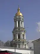 Le Grand clocher depuis la sortie au nord.