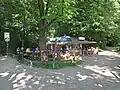 Kiosque "Isarwahn" sur le pont des Wittelsbach