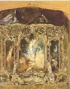 Dessin pour un théâtre.