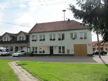 Kněžpole : la mairie.