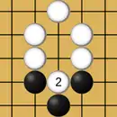  diagramme représentant la position suivante.