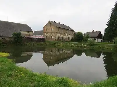 Étang à Kočov.