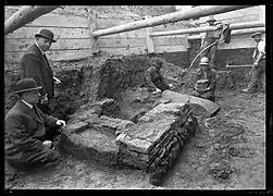 Fouilles réalisées par Robert Forrer au début du XXe&nbsp;siècle à Strasbourg.