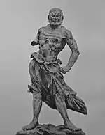 Ungyō, le second Kongō Rikishi du Kōfuku-ji. Vers 1190-1199.