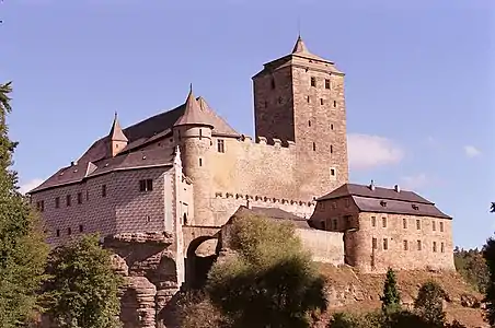 Le château de Kost.