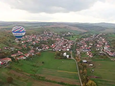 Kudlovice : vue générale.