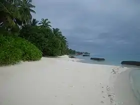 Plage à Kuramathi