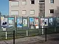 Affiches électorales en Haute-Marne lors des élections législatives de juin 2017.