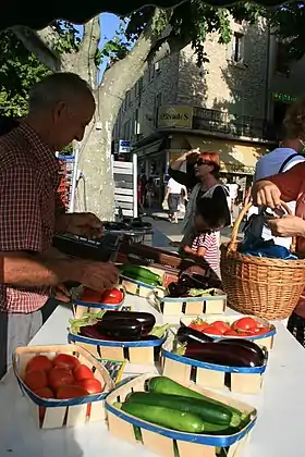 Image illustrative de l’article Marché de Vaison-la-Romaine