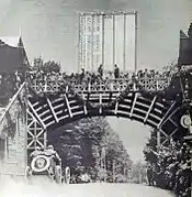 Léon Théry durant le deuxième tour.