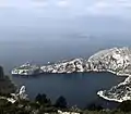 Le «&nbsp;cap du Lézard&nbsp;» (Calanque de Morgiou), près de Marseille.