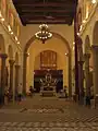 L'intérieur de l'église de Castroreale.