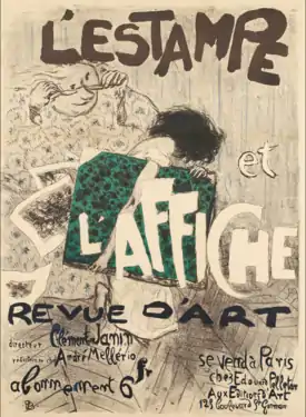 Affiche lithographiée de Pierre Bonnard (1897).