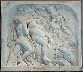 L'Ivresse de Silène au musée du Louvre.