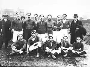 Photo d'une équipe de football